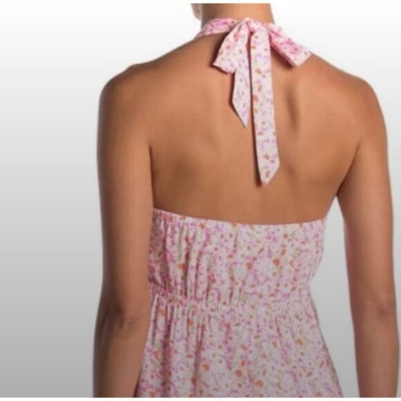 Abound Tamara Daisy Halter‎ Dress Pink S - Picture 2 of 5